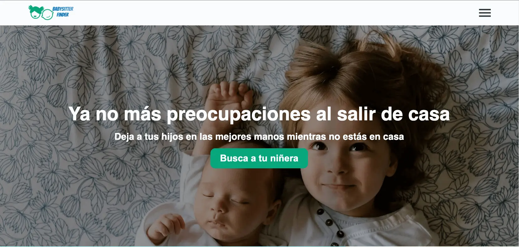 Miniatura sitio web de babysitter
